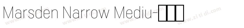Marsden Narrow Mediu字体转换 Marsden Narrow Mediu字体转换